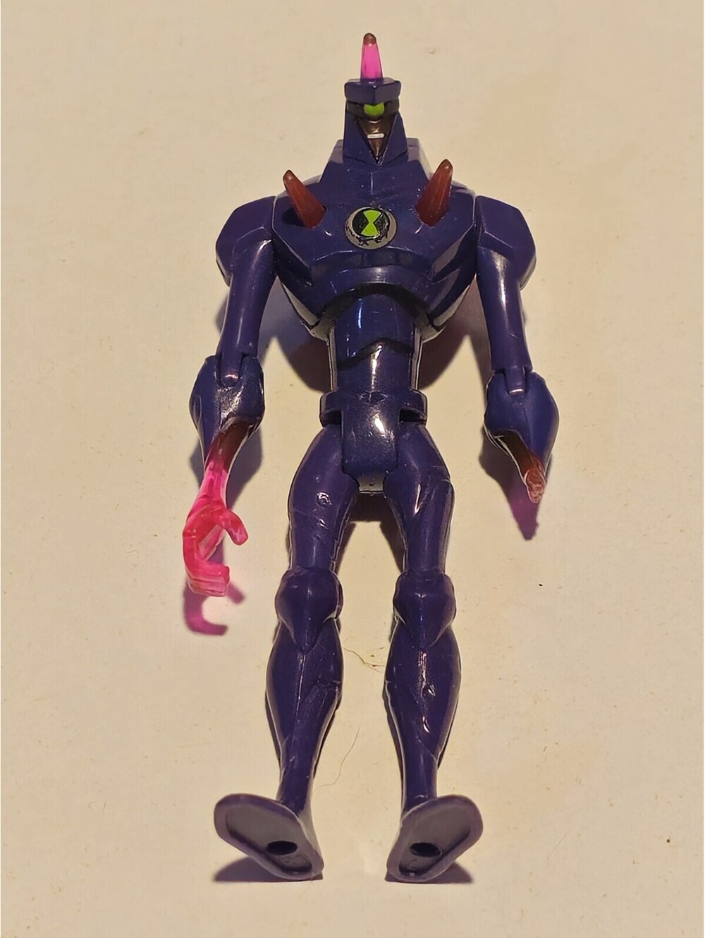 Bandai Cartoon Network 2008 Ben 10 CHROMASTONE 4" Action Figure Damaged